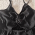 M – Fekete elegáns overall