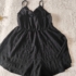 M – Fekete elegáns overall