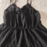 M – Fekete elegáns overall