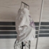170 cm – Fehér mintás rövid ujjú felső