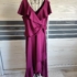 XL/XXL (46/48) – Bordó/lila alkalmi ruha
