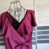 XL/XXL (46/48) – Bordó/lila alkalmi ruha