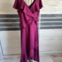 XL/XXL (46/48) – Bordó/lila alkalmi ruha