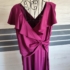 XL/XXL (46/48) – Bordó/lila alkalmi ruha