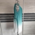 M (40) – Türkiz-fehér nyári ruha