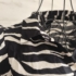 M (40) – Fekete mintás ruha