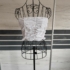 S (36) – Fehér bandeau top