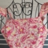 152 cm – Rózsaszín mintás ruha
