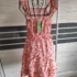 152 cm – Rózsaszín mintás ruha