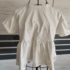 M (40) – Krém peplum felső