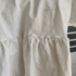 M (40) – Krém peplum felső