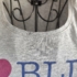 M/L (38/42) – Szürke rövid ujjú felső