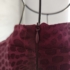 M (40) – Bordó mintás ruha