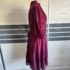 M (40) – Bordó mintás ruha