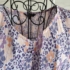 3XL (52) – Lila mintás ruha