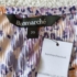 3XL (52) – Lila mintás ruha