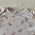 104 cm – Fehér mintás body