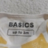 56 cm – Fehér mintás kezeslábas