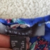 M (40) – Kék virágmintás trikófelső