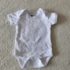 62 cm – Fehér rövid ujjú body