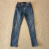 140 cm – Kék skinny farmer