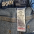 140 cm – Kék skinny farmer