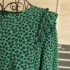 XL (46) – Zöld mintás ruha