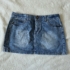 Denim szoknya