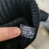 Csíkos mintás kötött pulóver