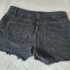 Fekete farmershort