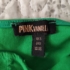 Zöld pufi ujjú felső