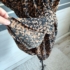 Mintás wrap ruha