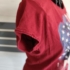 Amerikai zászló mintás póló