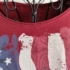 Amerikai zászló mintás póló