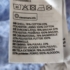 XS – Világoskék fodros felső