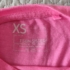XS – Rózsaszín rövid ujjú felső