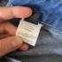 M – Kék rojtos rövidnadrág