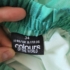 XS – Türkiz mintás maxi szoknya